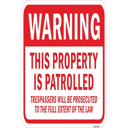 Signmission Safety Sign, 12 in Height, Aluminum, 24814 A-1218-24814